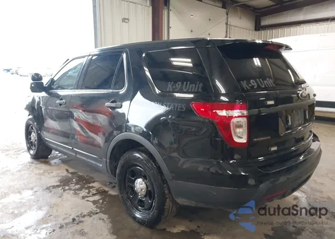 2013 Ford Police Interceptor из США, поврежденный, VIN 1FM5K8AR0DGC63240